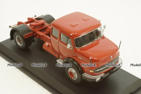 Mercedes LS 1620 red, 450359800, Schuco 1:43