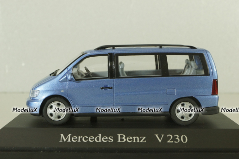 Mercedes Vito V230 (W638) 1995, blue metallic, B66005727, Schuco 1:43