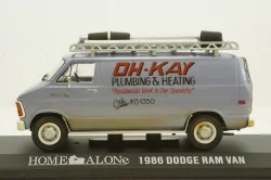 Dodge Ram Van 1986 Movie Home Alone (1990) silver, 86560, Greenlight 1:43