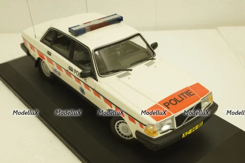 Volvo 240 GL, Politie Netherlands, 1986, 155171498, Minichamps 1:18