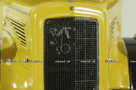 Mercedes L6600 truck Deutsche Bundespost, yellow, 010585, Schuco 1:43