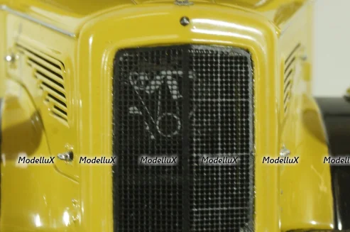 Mercedes L6600 truck Deutsche Bundespost, yellow, 010585, Schuco 1:43