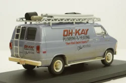 Dodge Ram Van 1986 Movie Home Alone (1990) silver, 86560, Greenlight 1:43