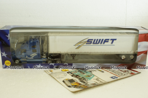 Kenworth T2000  tractor with semi-trailer "Swift" 1997, American trucks, Spain, #53, Altaya 1:43 Уценка!