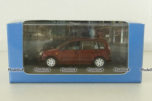 Ford Fusion 2002, dark red, Minichamps 1:43