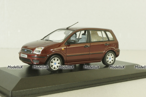 Ford Fusion 2002, dark red, Minichamps 1:43