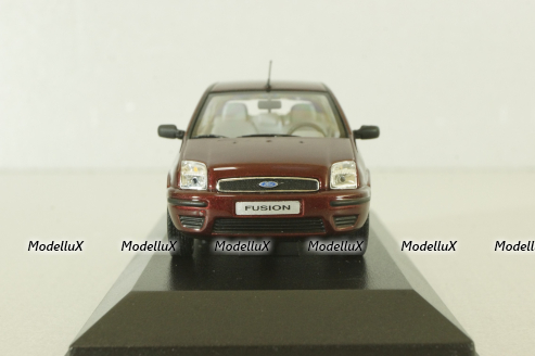 Ford Fusion 2002, dark red, Minichamps 1:43