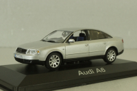 Audi A6 (C5) restyling 2001, silver, 20000000047001, Minichamps 1:43