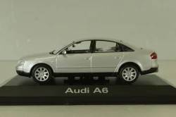Audi A6 (C5) restyling 2001, silver, 20000000047001, Minichamps 1:43