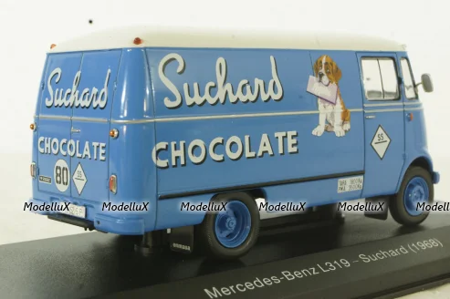 Mercedes L319 (1986) Chocolate Suchard, Salvat 1:43