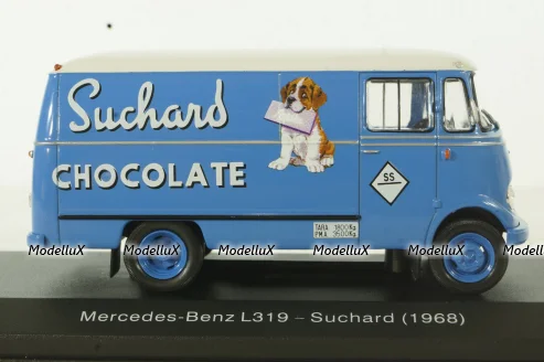 Mercedes L319 (1986) Chocolate Suchard, Salvat 1:43