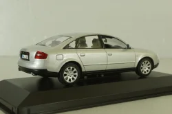 Audi A6 (C5) restyling 2001, silver, 20000000047001, Minichamps 1:43
