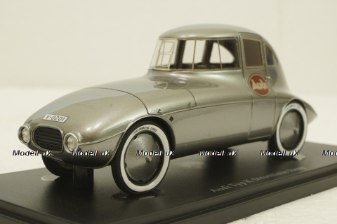 Audi Typ K Stromlinie Jaray, silver, 04041, AutoCult 1:43