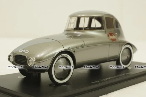 Audi Typ K Stromlinie Jaray, silver, 04041, AutoCult 1:43