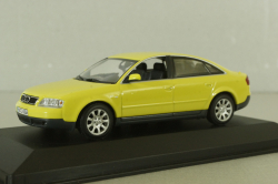 Audi A6 (C5) 1997, yellow, 132093, Minichamps 1:43