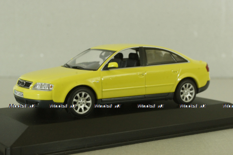 Audi A6 (C5) 1997, yellow, 132093, Minichamps 1:43