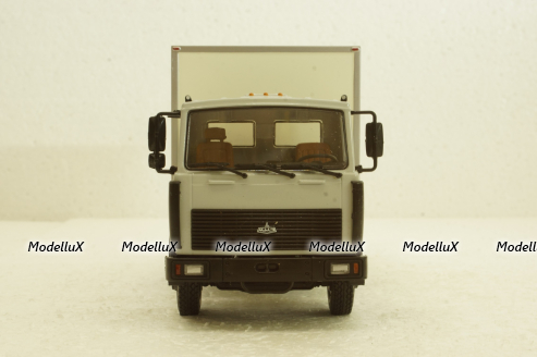 Маз-5337 КИ-5436 термобудка, білий, 101296, АвтоИстория 1:43