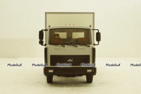 Маз-5337 КИ-5436 термобудка, білий, 101296, АвтоИстория 1:43