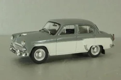 Москвич-407, серый, Автолегенды СССР №, 1:43