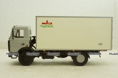 Маз-5337 КИ-5436 термобудка, білий, 101296, АвтоИстория 1:43