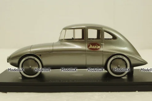 Audi Typ K Stromlinie Jaray, silver, 04041, AutoCult 1:43