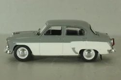 Москвич-407, серый, Автолегенды СССР №, 1:43