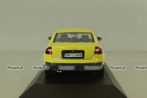 Audi A6 (C5) 1997, yellow, 132093, Minichamps 1:43 