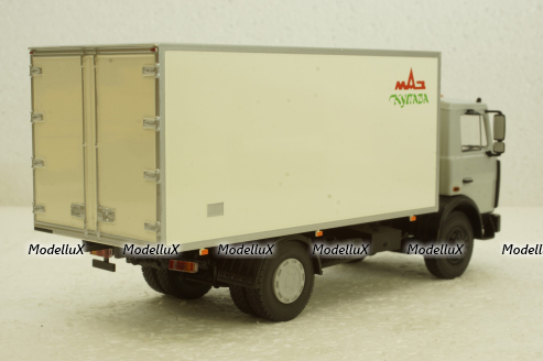 Маз-5337 КИ-5436 термобудка, білий, 101296, АвтоИстория 1:43