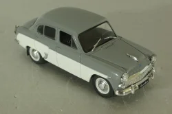 Москвич-407, серый, Автолегенды СССР №, 1:43