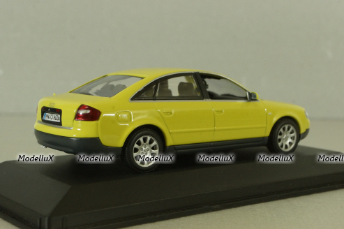 Audi A6 (C5) 1997, yellow, 132093, Minichamps 1:43 