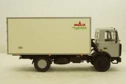 Маз-5337 КИ-5436 термобудка, білий, 101296, АвтоИстория 1:43