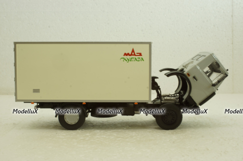 Маз-5337 КИ-5436 термобудка, білий, 101296, АвтоИстория 1:43
