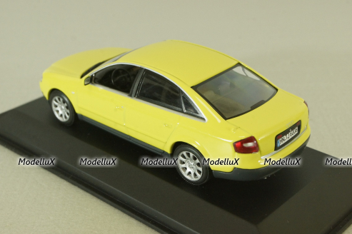 Audi A6 (C5) 1997, yellow, 132093, Minichamps 1:43 