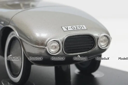 Audi Typ K Stromlinie Jaray, silver, 04041, AutoCult 1:43
