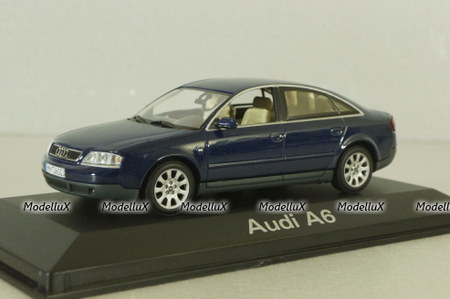 Audi A6 (C5) 1997, blue, 20000000047005, Minichamps 1:43
