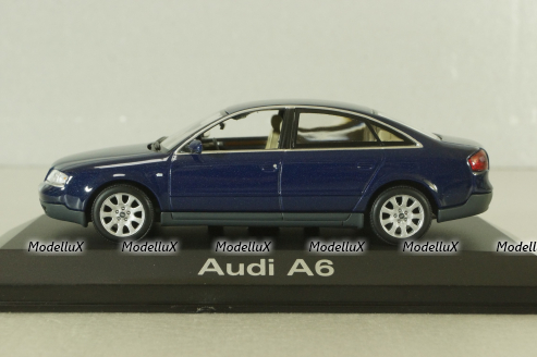 Audi A6 (C5) 1997, blue, 20000000047005, Minichamps 1:43