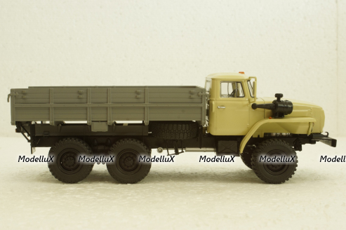 Урал-43202-31 борт, бежево/сірий, АвтоИстория 1:43