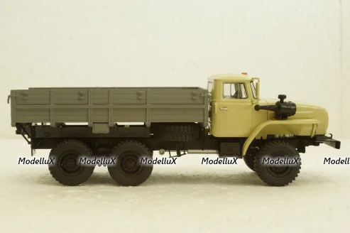 Урал-43202-31 борт, бежево/сірий, АвтоИстория 1:43