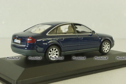Audi A6 (C5) 1997, blue, 20000000047005, Minichamps 1:43