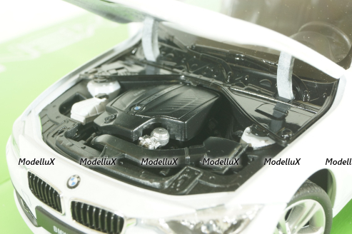 BMW 335i (F30), white, Welly 1:24