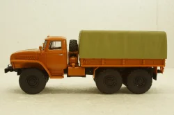 Урал-4320 борт з тентом, помаранчевий, АвтоИстория 1:43