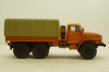 Урал-4320 борт з тентом, помаранчевий, АвтоИстория 1:43