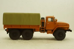 Урал-4320 борт з тентом, помаранчевий, АвтоИстория 1:43