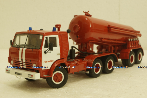 Камаз-54112 с п/п ТЦ-11 пенотушения г. Луганск, Skifavto 1:43