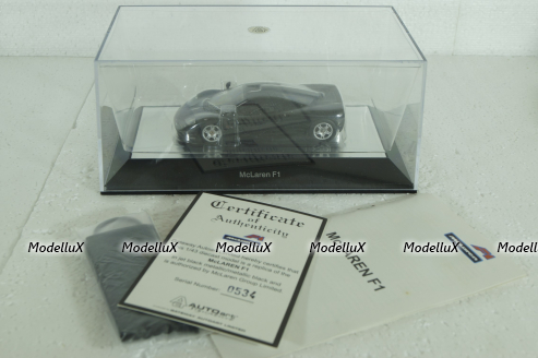 McLaren F1 Road Car 1994, black, 56002, Autoart 1:43