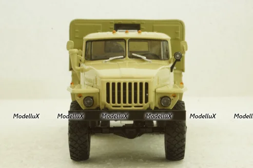Урал-4320 борт з тентом, бежевий, АвтоИстория 1:43