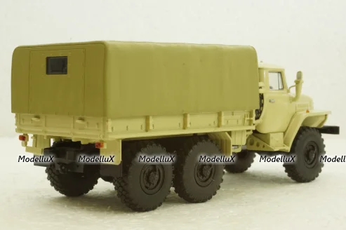 Урал-4320 борт з тентом, бежевий, АвтоИстория 1:43
