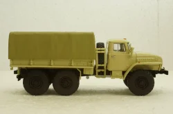 Урал-4320 борт з тентом, бежевий, АвтоИстория 1:43