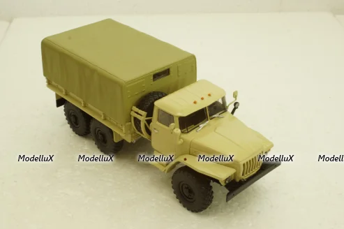 Урал-4320 борт з тентом, бежевий, АвтоИстория 1:43