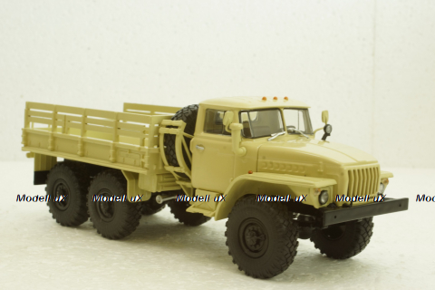 Урал-4320 борт з тентом, бежевий, АвтоИстория 1:43